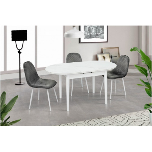 СТІЛ ОБІДНІЙ ТІТАН (Білий)