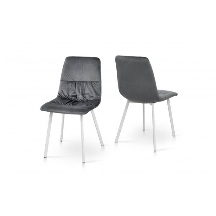 СТІЛЕЦЬ АВЕРІ (білий/сірий)