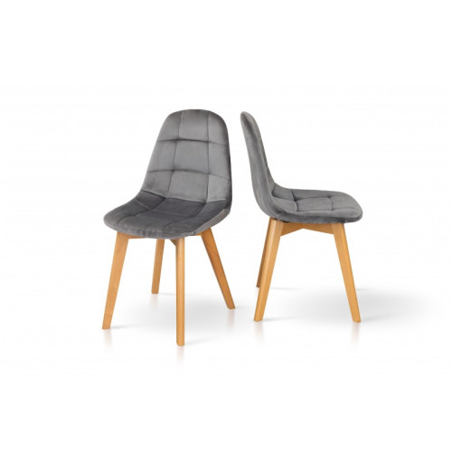 СТІЛЕЦЬ ІРИС (ВЕЛЮР СІРИЙ)