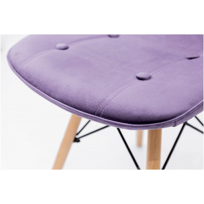 СТІЛЕЦЬ ДЖАСТІН (ВЕЛЮР БУЗКОВИЙ)