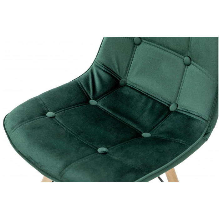 Стілець Джастін (Велюр Зелений)