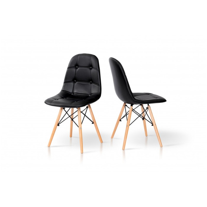 СТІЛЕЦЬ ДЖАСТІН (ЧОРНИЙ)