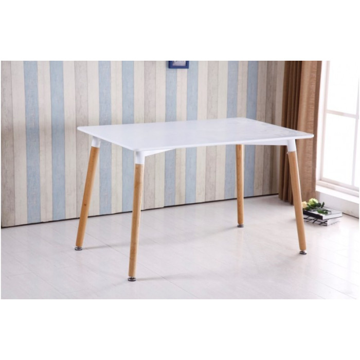 СТІЛ ОБІДНІЙ Везувій МДФ (Білий)