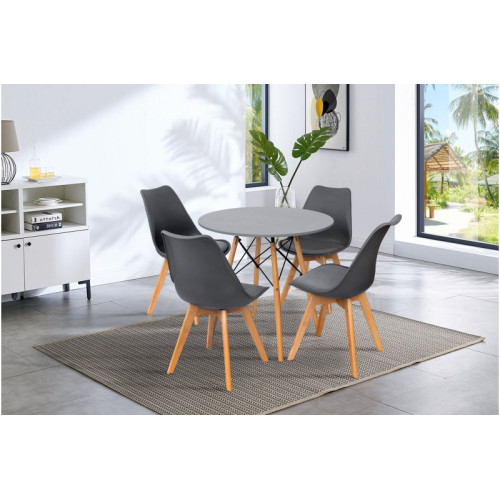 СТІЛ ОБІДНІЙ ЕТНА МДФ (Сірий)