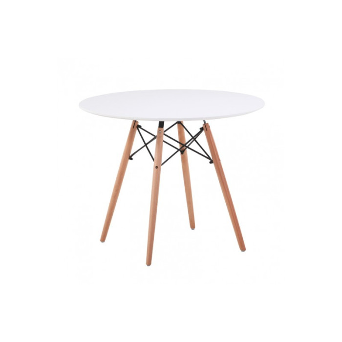 СТІЛ ОБІДНІЙ ЕТНА МДФ (Білий)