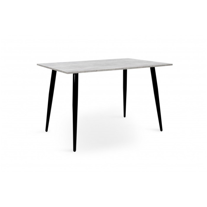 Стіл обідній Гейт (чорний/індастріал)