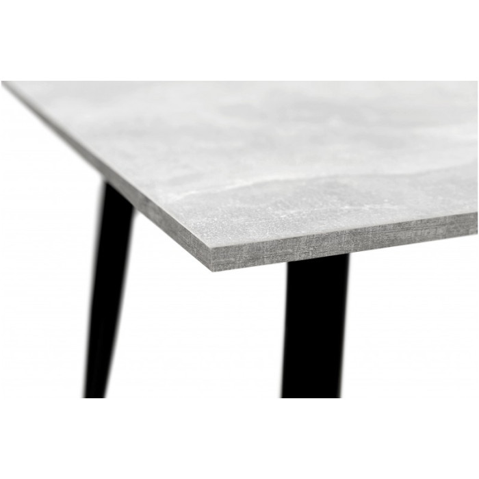 Стіл обідній Гейт (чорний/індастріал)