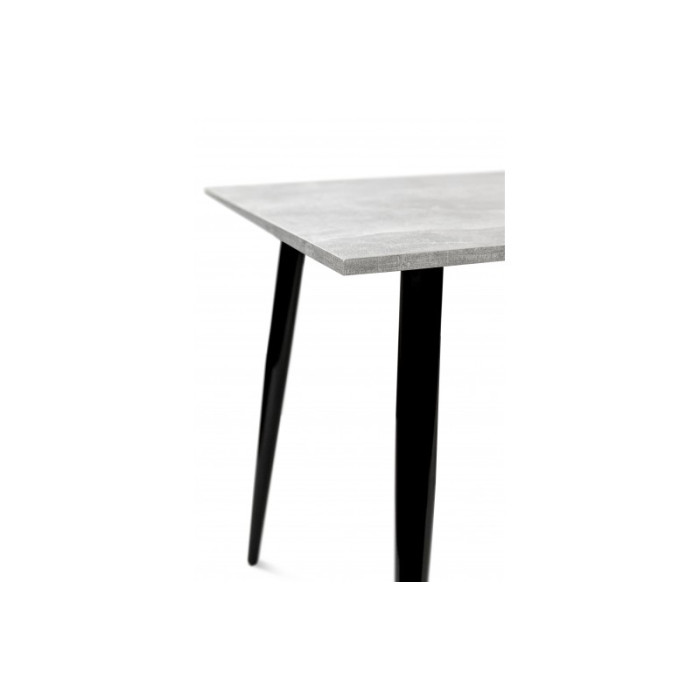 Стіл обідній Гейт (чорний/індастріал)