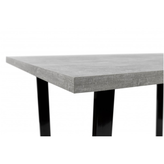 Стіл обідній Кентукі (чорний/індастріал)