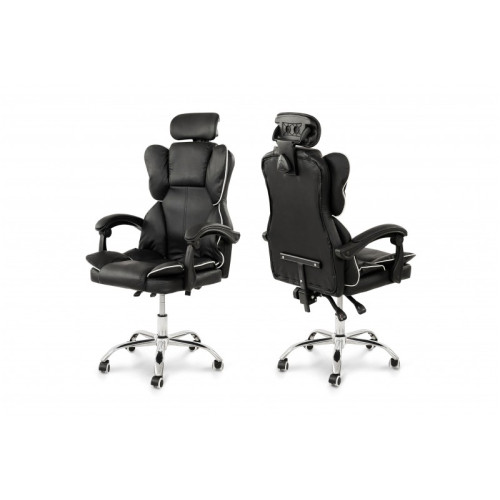 Стілець комп'ютерний Блогер (Чорний)