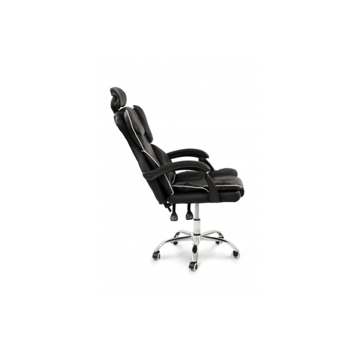 Стілець комп'ютерний Блогер (Чорний)