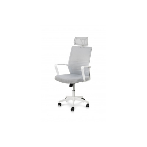 Стілець комп'ютерний Зум (Світло-Сірий)