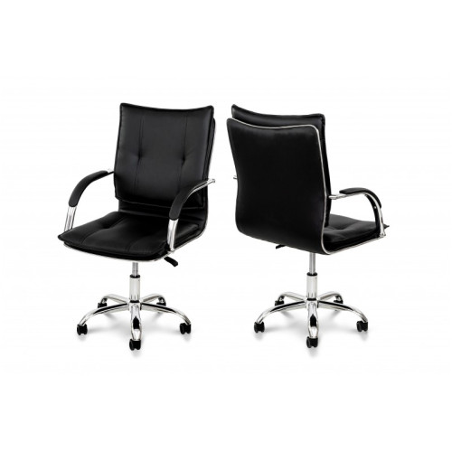 СТІЛЕЦЬ КОМП'ЮТЕРНИЙ КЛІК (ЧОРНИЙ)