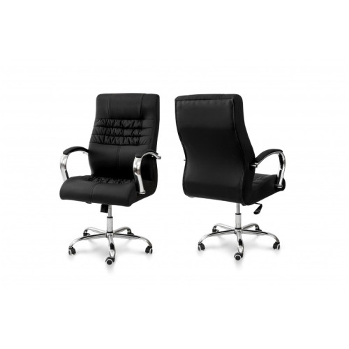 Стілець комп'ютерний Лінк (Чорний)