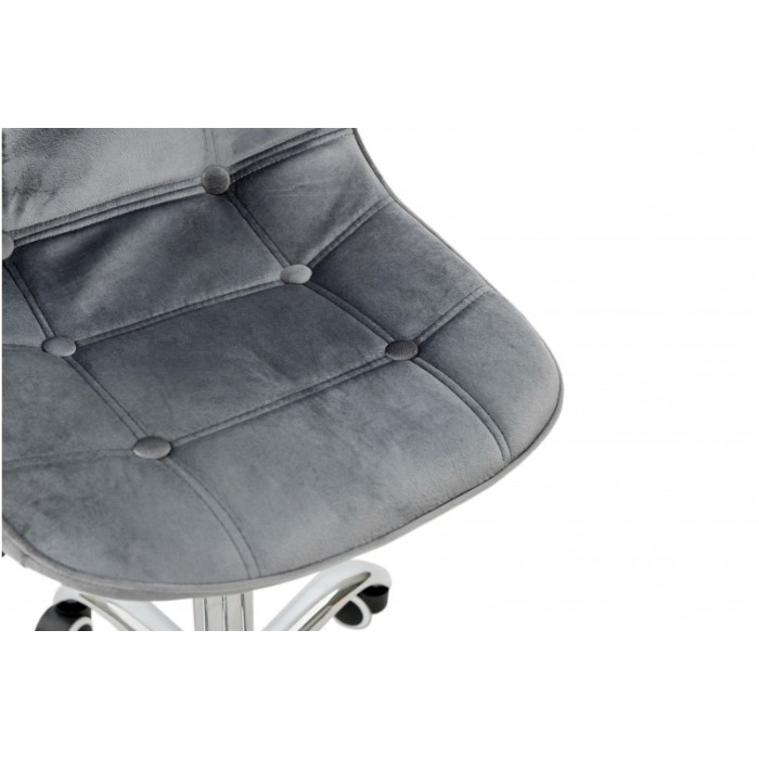 СТІЛЕЦЬ КОМП'ЮТЕРНИЙ МАРСЕЛЬ (Велюр СІРИЙ)