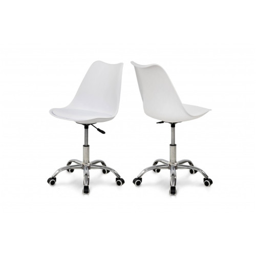 Стілець комп'ютерний Ельф (білий)