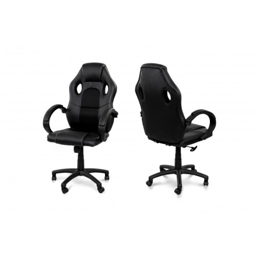 СТІЛЕЦЬ КОМП'ЮТЕРНИЙ ПУЛЬС (Чорний)