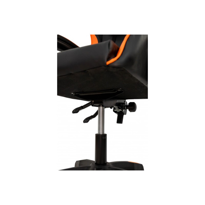 СТІЛЕЦЬ КОМП'ЮТЕРНИЙ СЛІМ (ЧОРНИЙ/Помаранчевий)