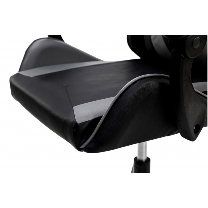 СТІЛЕЦЬ КОМП'ЮТЕРНИЙ СЛІМ (Чорно-сірий)