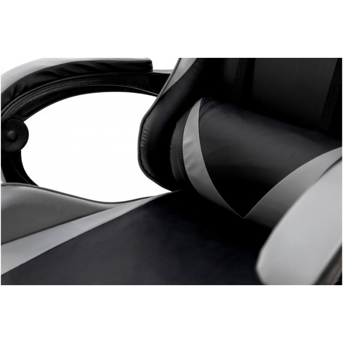 СТІЛЕЦЬ КОМП'ЮТЕРНИЙ СЛІМ (Чорно-сірий)