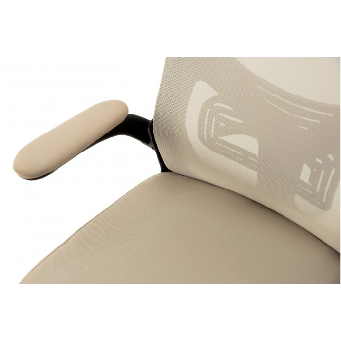 Стул компьютерный Тонус (черный/бежевый)