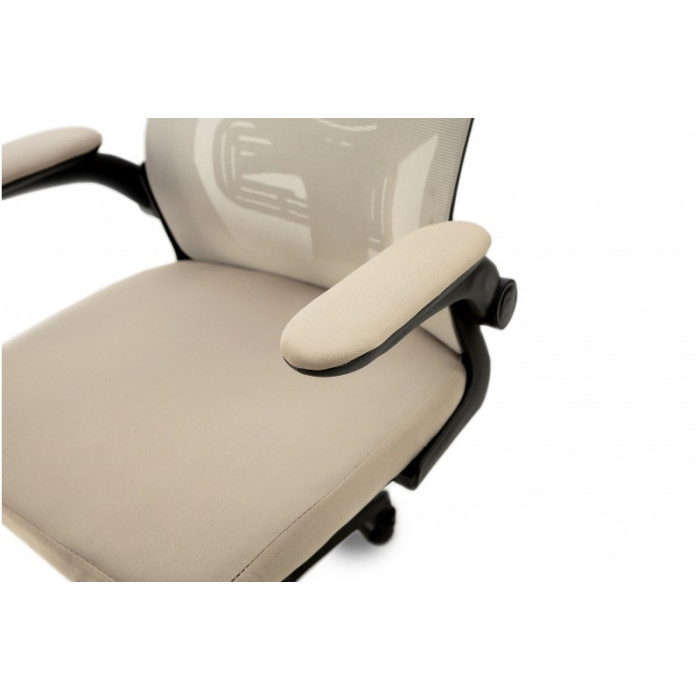 Стул компьютерный Тонус (черный/бежевый)