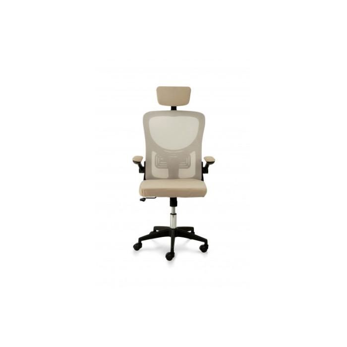 Стул компьютерный Тонус (черный/бежевый)