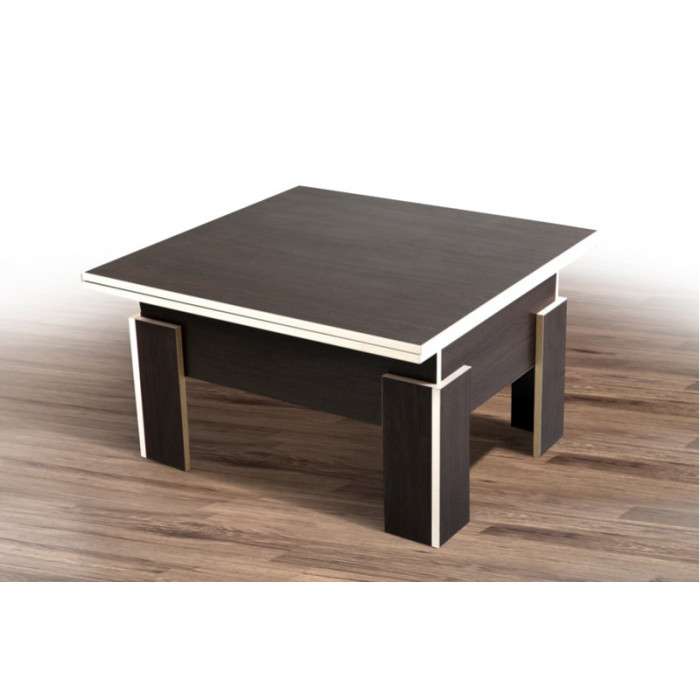 Стіл-трансформер Дельта (молочна кромка)