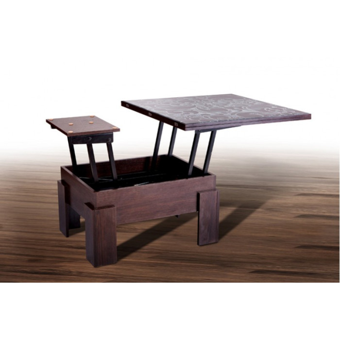 Стіл-трансформер Дельта (скло)