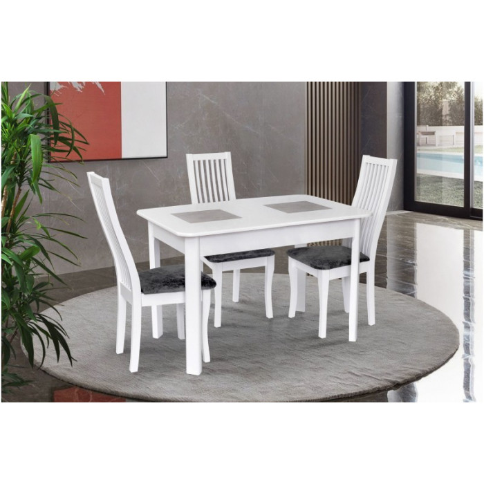 СТІЛ ОБІДНІЙ БОСТОН (БІЛИЙ)