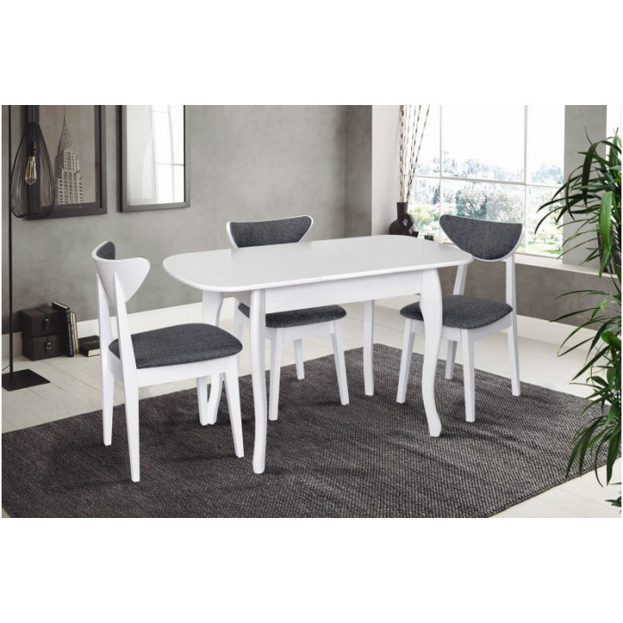 СТІЛ ОБІДНІЙ КАНТРІ (БІЛИЙ)