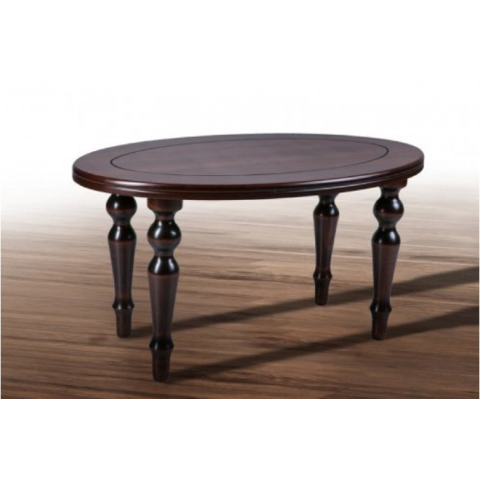 Стіл журнальний Капрі (темний горіх)