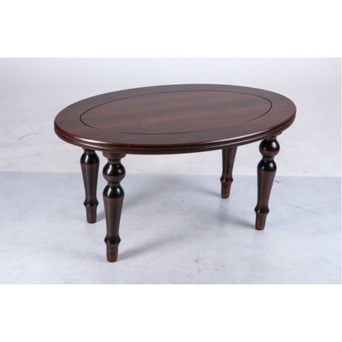 Стіл журнальний Капрі (темний горіх)