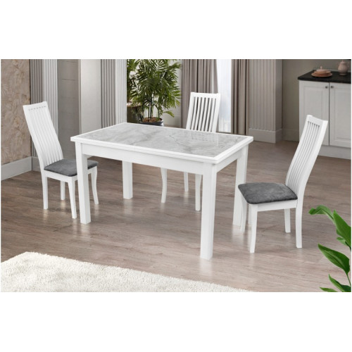 Стіл обідній Керамік (Білий)