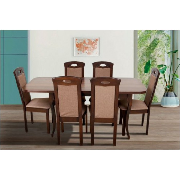 Стіл обідній Мартін (Горіх Темний)