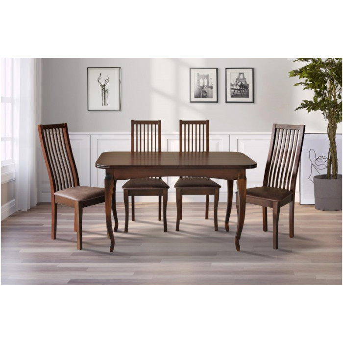 СТІЛ ОБІДНІЙ СОРЕНТО (темний горіх)