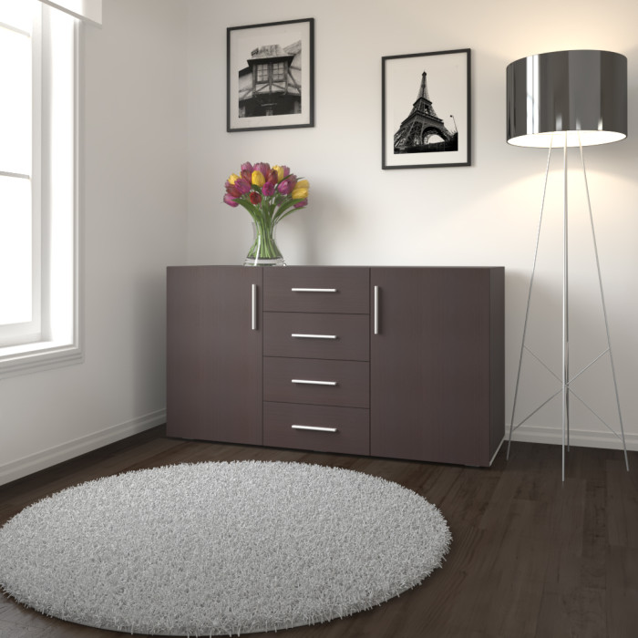 Комод Стела 2дв 4шх