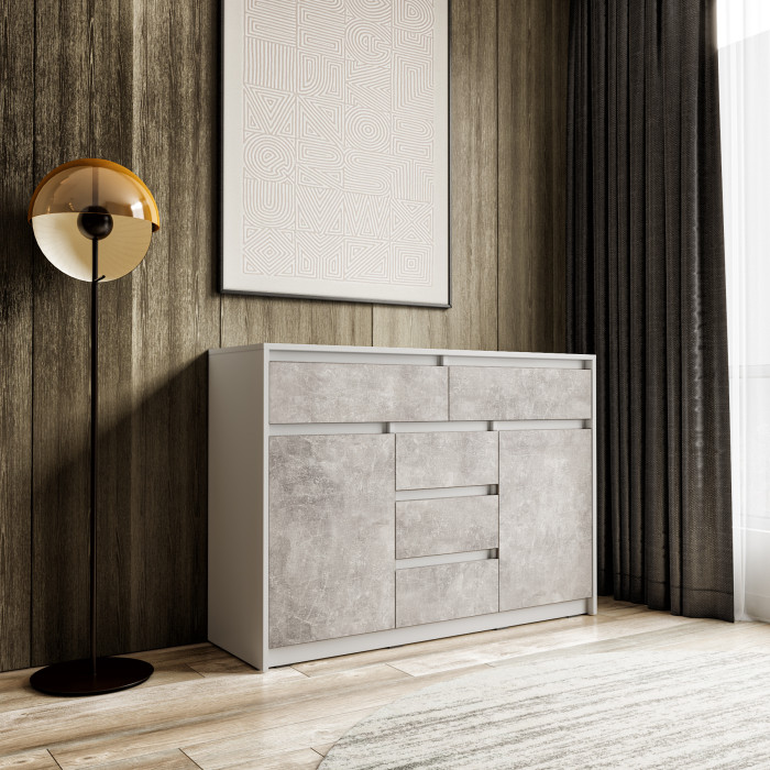 Комод Терра 2дв 5шх