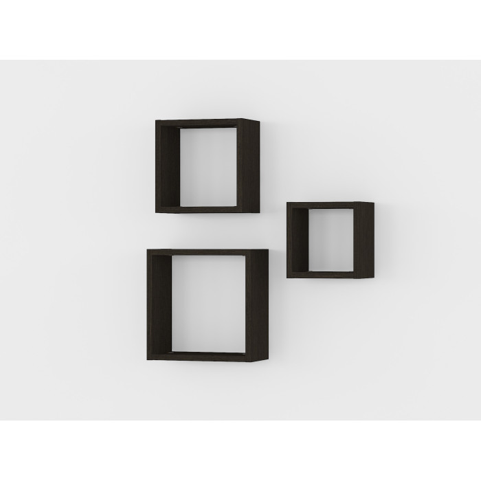 Полиці настінні для книг та декору для спальної кімнати