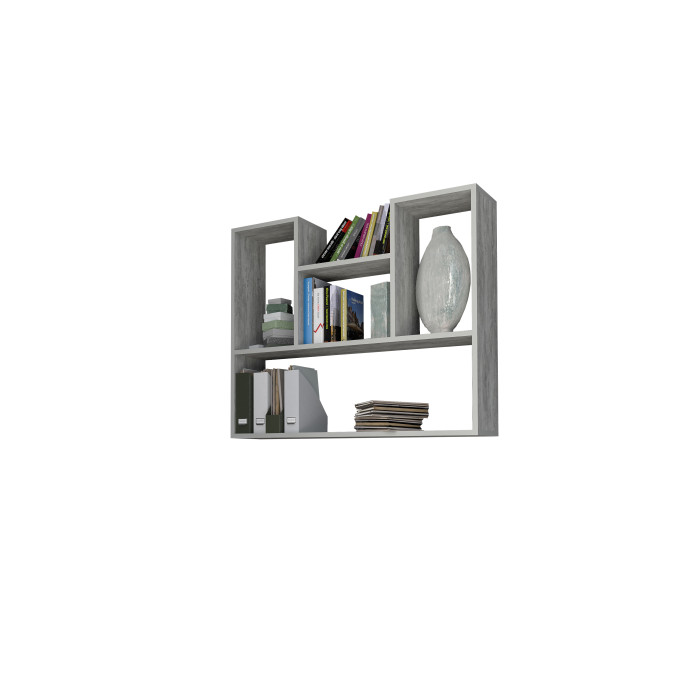 Полиця настінна для декору та книг в спальню кімнату