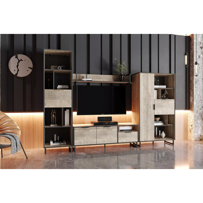 Полиця для книг та декору