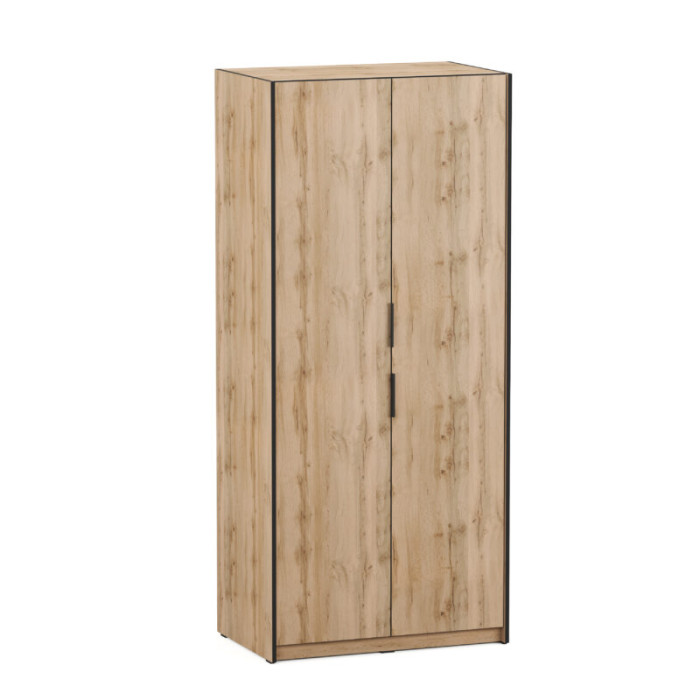 Розпашна шафа з трубою для одягу