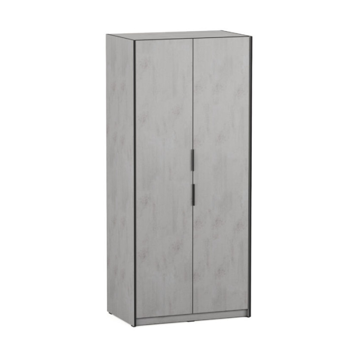 Розпашна шафа з трубою для одягу