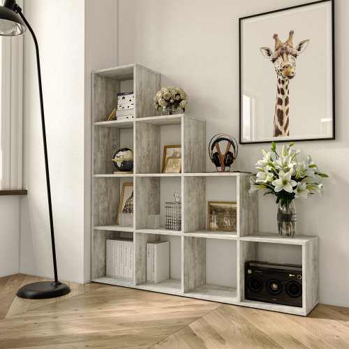 Стелаж для книг та декору на 10 комірок