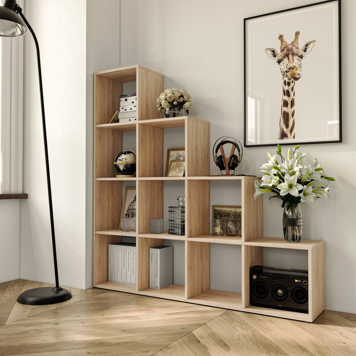 Стелаж для книг та декору на 10 комірок