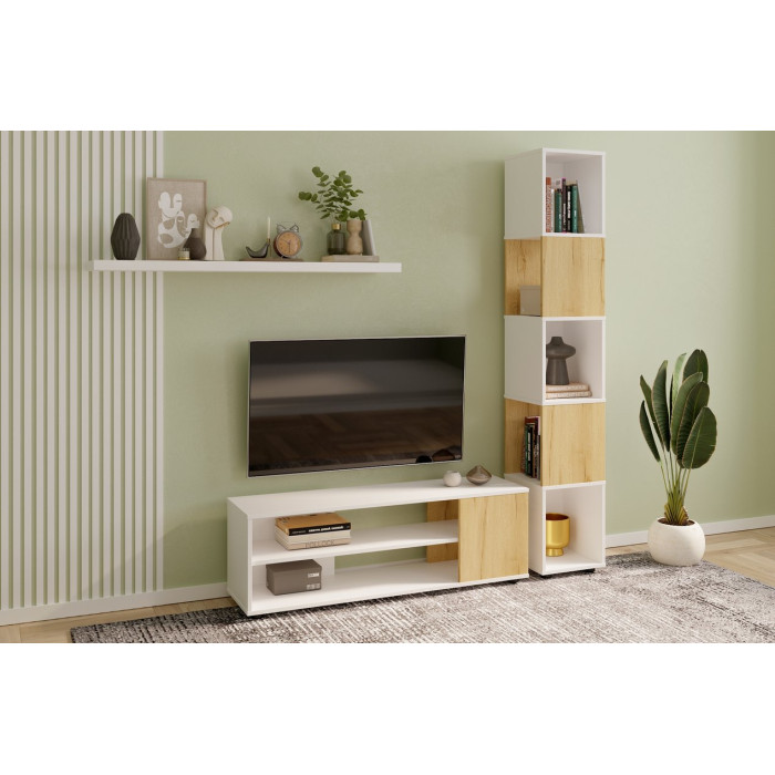 Стеллаж для книг и декора на 5 грузовых мест