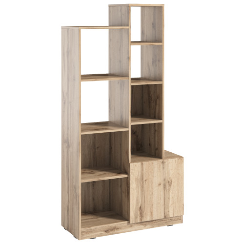 Стелаж з дверцятами для декору та книг PA0003