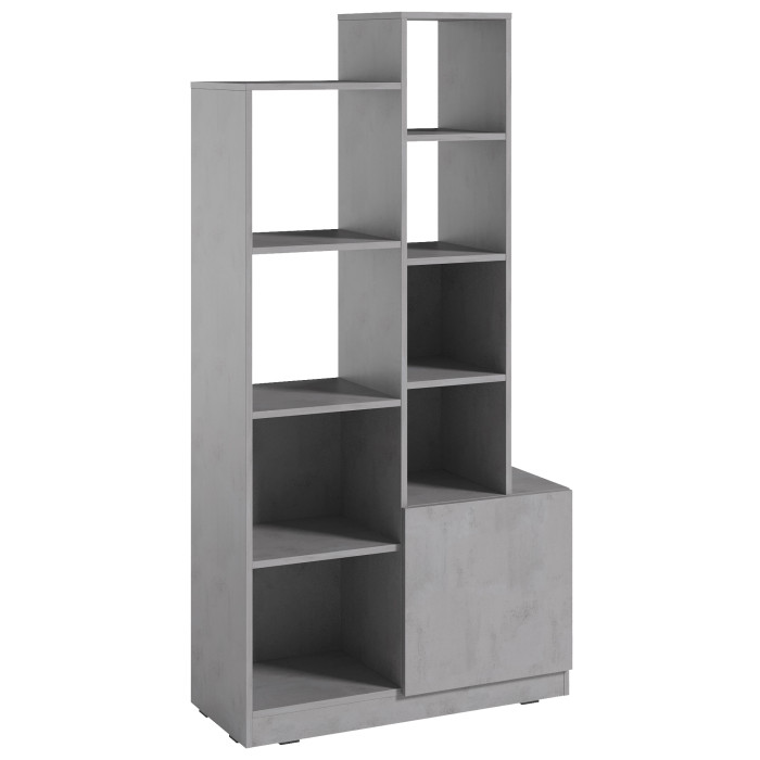 Стелаж з дверцятами для декору та книг PA0003