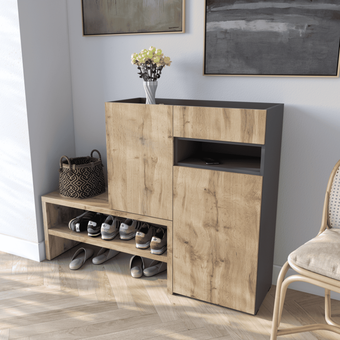 Тумба для взуття Комбі