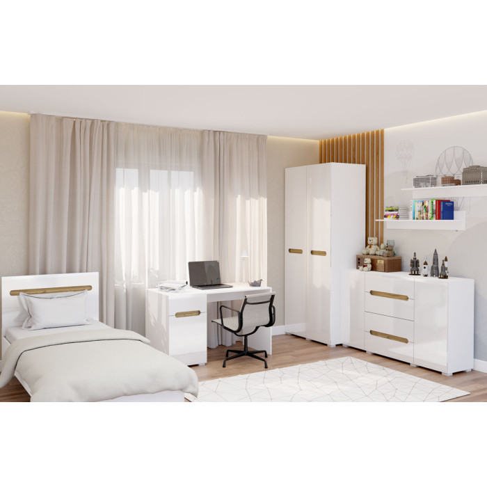 Комод Б'янко 4+4шх